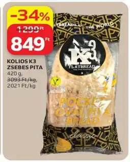 Auchan KOLIOS K3 ZSEBES PITA ajánlat