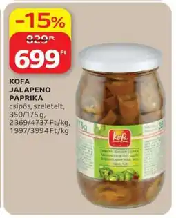 Auchan KOFA Jalapeno Paprika ajánlat