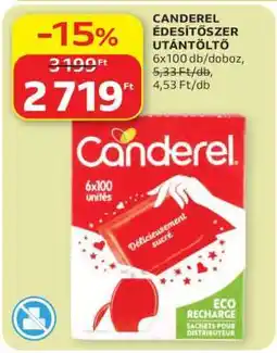 Auchan CANDEREL ÉDESÍTŐSZER UTÁNTÖLTŐ ajánlat