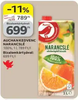Auchan AUCHAN KEDVENC NARANCSLÉ ajánlat