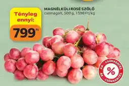 Auchan Magnélküli Rosé Szőlő ajánlat