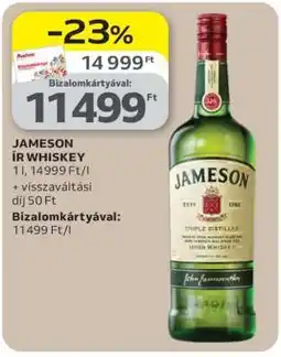 Auchan JAMESON Ír whiskey ajánlat