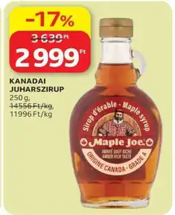 Auchan KANADAI JUHARSZIRUP ajánlat