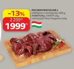 Auchan PECSENYENYÚLMÁJ ajánlat