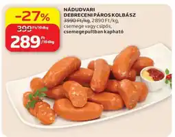 Auchan NÁDUVARI DEBRECENI PÁROS KOLBÁSZ ajánlat