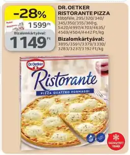 Auchan DR. OETKER Ristorante pizza ajánlat