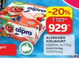 Auchan ALPRO KIDS SZÓJAGURT ajánlat