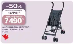 Auchan AUCHAN BABY KEDVENC SPORT BABAKOCSI ajánlat