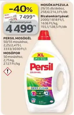 Auchan Persil mosógél ajánlat