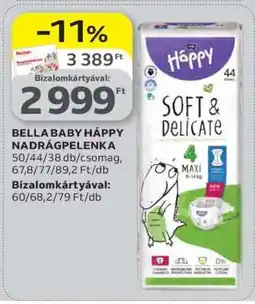 Auchan Bella Baby Happy Nadrágpelenka ajánlat