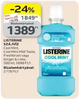 Auchan LISTERINE Szájvíz ajánlat