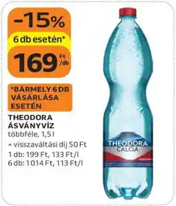 Auchan THEODORA Ásványvíz ajánlat