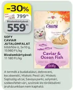 Auchan SOFY CAVIAR JUTALOMFALAT ajánlat
