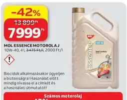 Auchan MOL ESSENCE MOTOROLAJ ajánlat