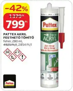 Auchan PATTEX AKRIL FESTHETŐ TÖMÍTŐ ajánlat