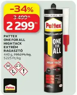 Auchan PATTEX ONE FOR ALL HIGH TACK EXTRÉM RAGASZTÓ ajánlat