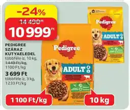 Auchan PEDIGREE SZÁRAZ KUTYAELDEL ajánlat