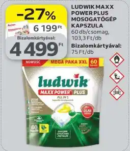 Auchan LUDWIK MAXX POWER PLUS MOSOGATÓGÉP KAPSZULA ajánlat