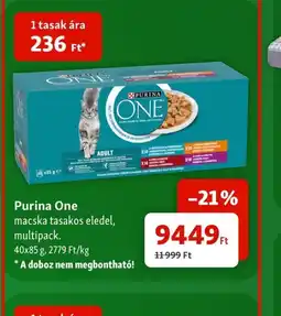 Fressnapf Purina One macska tasakos eledel ajánlat