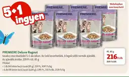 Fressnapf PREMIERE Deluxe Ragout macskaeledel ajánlat