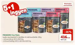 Fressnapf PREMIERE Fine Filets macskaeledel ajánlat