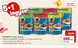 Fressnapf PREMIERE Tender Stripes macskaeledel ajánlat