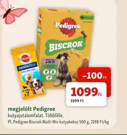 Fressnapf Pedigree kutyajutalomfalat ajánlat