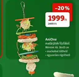 Fressnapf AniOne madárjáték fűzfábl ajánlat