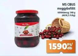 Goods Market MS CIBUS meggybefőtt töltötömeg ajánlat
