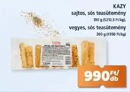 Goods Market KAZY sajtos, sós teasütemény ajánlat