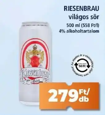 Goods Market RIESENBRAU világos sör ajánlat