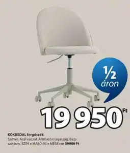 JYSK KOKKEDAL FORGÓSZÉK ajánlat