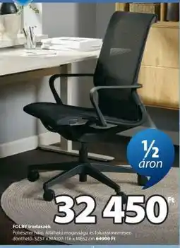 JYSK FOLBY irodaszék ajánlat