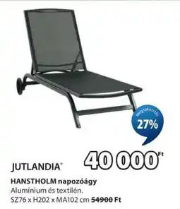 JYSK HANSTHOLM NAPOZÓÁGY ajánlat