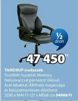JYSK TAMDRUP irodaszék ajánlat