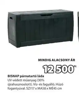 JYSK BISNAP párnatartó láda ajánlat