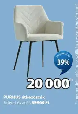 JYSK PURHUS étkezőszék ajánlat