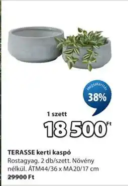 JYSK TERASSE kerti kaspó ajánlat