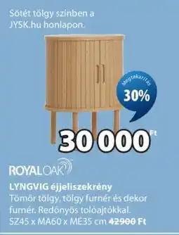 JYSK LYNGVIG éjjeliszekrény ajánlat