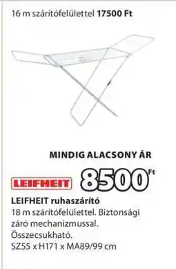 JYSK LEIFHEIT RUHASZÁRÍTÓ ajánlat