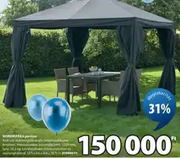 JYSK NORDMARKA pavilon ajánlat