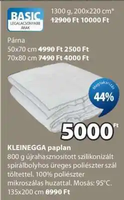 JYSK KLEINEGGA paplan ajánlat