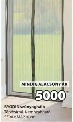 JYSK BYGDIN szúnyogháló ajánlat