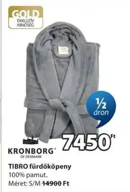 JYSK TIBRO fürdőköpeny ajánlat