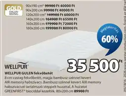 JYSK WELLPUR GULEN fekvőbetét ajánlat