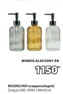 JYSK ROSENLUND szappanadagoló ajánlat