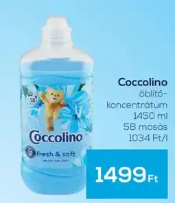 GRoby Coccolino öblítő- koncentrátum ajánlat