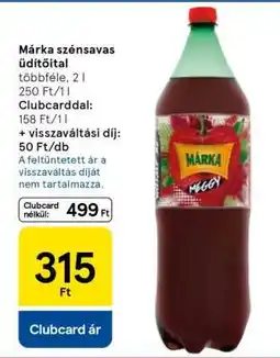 Tesco Márka Szénsavas Üdítőital ajánlat