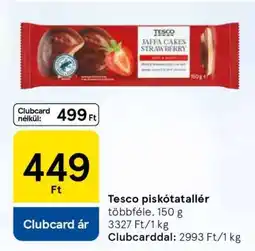 Tesco Tesco piskótatallér ajánlat