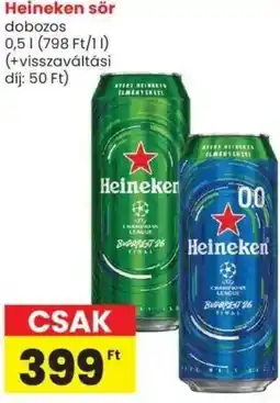 Spar Market Heineken sör ajánlat